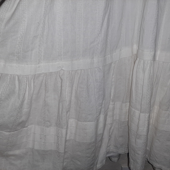 White Cotton Dress - Picture 3 of 7